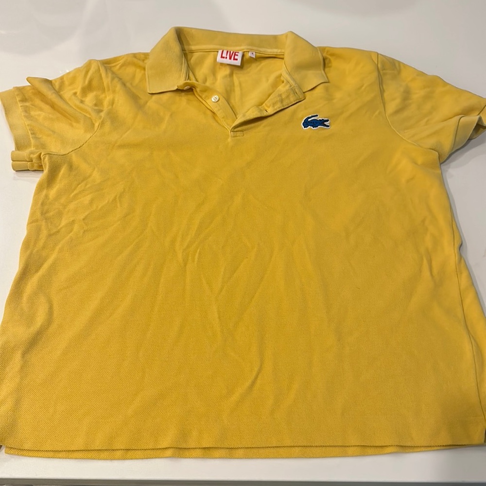 Lacoste Live yellow polo